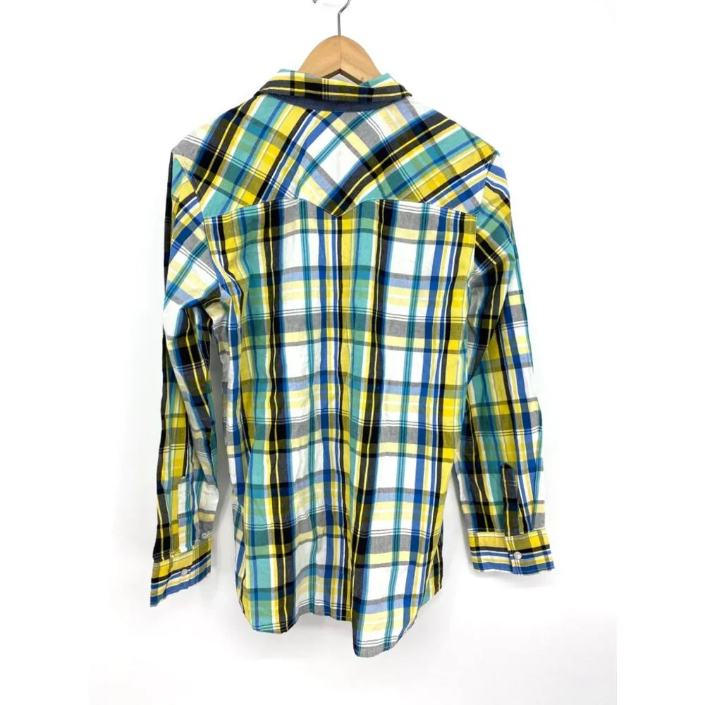 Levi’s Pearl Snap Long Sleeve Button Down Shirt NEW